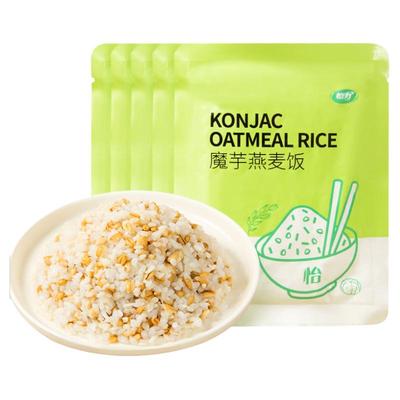 怡力魔芋燕麦饭低脂饱腹代餐主食