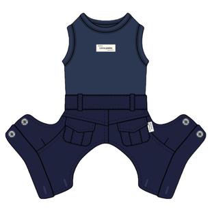 一阅心田羽绒裤网红泰迪狗狗衣服可拆卸冬季新款宠物服饰可拆卸