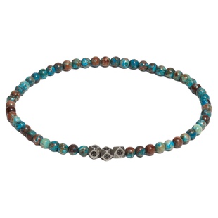 RONINMADE小众设计串珠海明威手链情侣男士手串复古绿松中古礼物