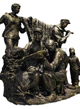 城市广场军人专业部队主题雕塑