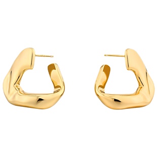 白岚耳环女轻奢耳饰925银百搭气质耳钉女小众设计感ED2282