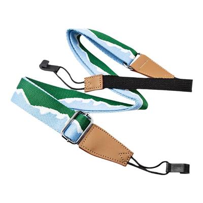 真皮头！斜跨免打孔尤克里里背带