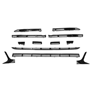 适用19-25款奥迪A6L防虫网Q3/Q5L/Q7/A3/A4L卡扣专用水箱中网改装