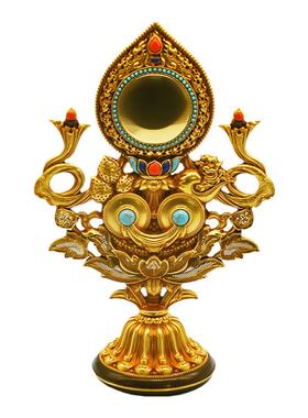 慧宝组合纯铜供养五妙欲摆件