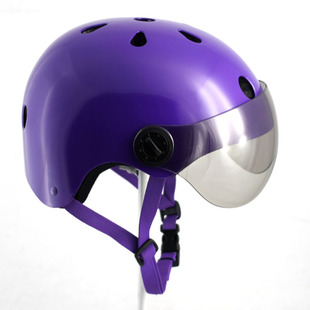 高品质GOLEX粉红女郎电瓶电动车头盔有风镜可通过撞击测试四季