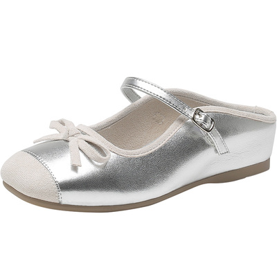 玛丽珍鞋时尚优雅内增高套脚中跟