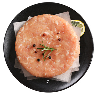 西捷无淀粉鸡肉饼汉堡肉饼1200g鸡排鸡米花空气炸锅半成品健身食