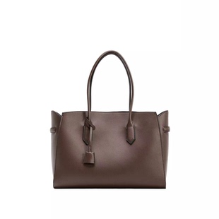 ZR女包2025冬季新款可拆卸拉链内袋百搭单肩包通勤手提购物托特包