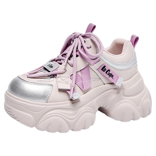 leecooper厚底增高老爹鞋女潮酷2026新款轻便休闲运动鞋时尚鞋子