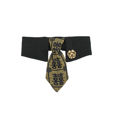 宠物喜庆围兜蝴蝶结领带