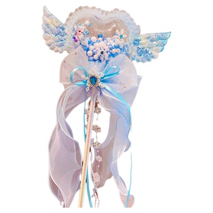 儿童仙女魔法棒玩具发光爱莎公主小魔仙女童超仙仙女棒洛丽塔拐杖