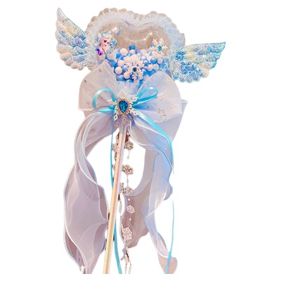 儿童仙女魔法棒玩具发光