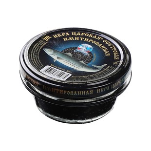 俄罗斯进口鱼子酱鲟鱼黑鱼籽酱日韩料理寿司凝结即食罐头105g
