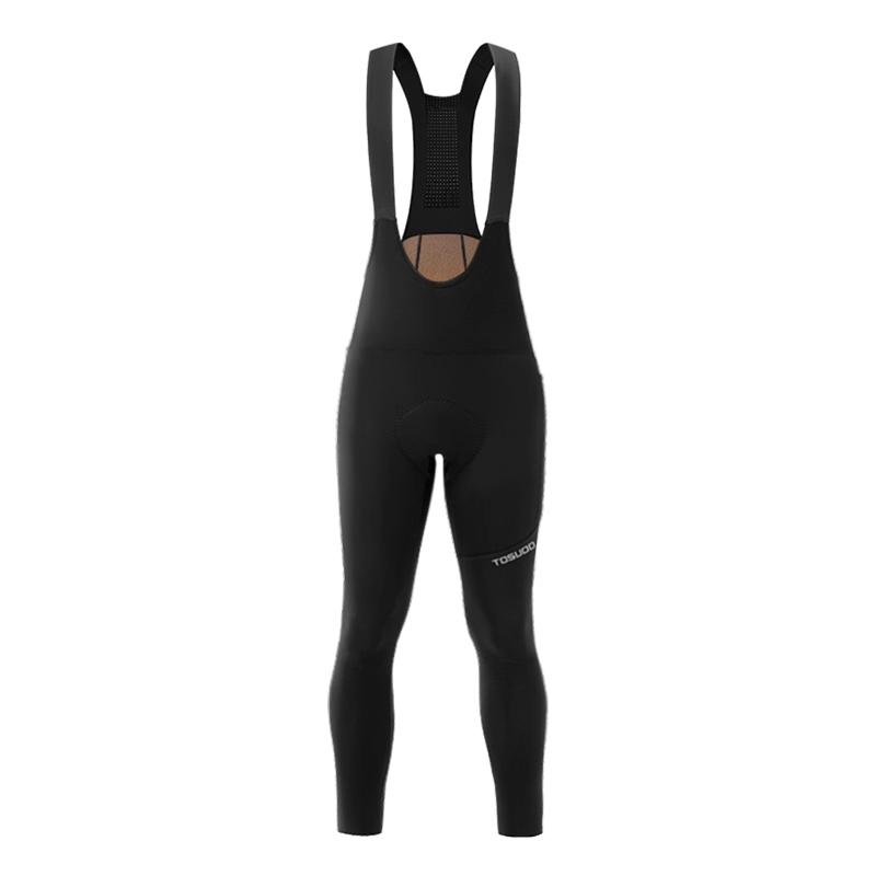 塔斯队长骑行背带裤女秋冬加绒加厚公路车自行车专业长裤骑行装备