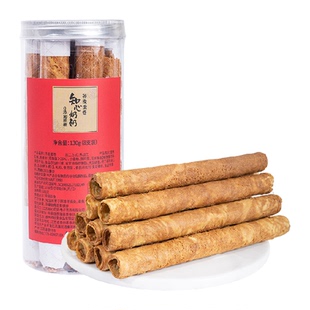 知心奶奶无糖精荞麦蛋卷鸡蛋卷酥糕点饼干糖尿人老年人零食品专用