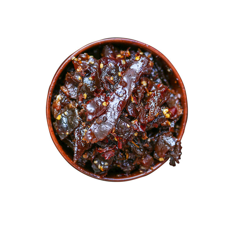 香辣牛肉干丝 麻辣孕妇小零食休闲小吃 下饭菜开胃菜四川熟食特产