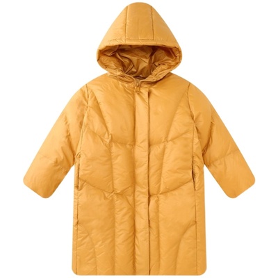 加厚中长款轻薄儿童羽绒服男女童