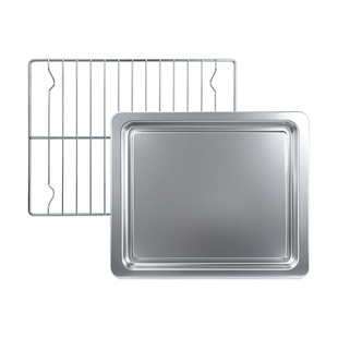 烤盘适用格兰仕26升蒸烤箱SG26T-D21/D22/D10不锈钢网架不粘烤盘