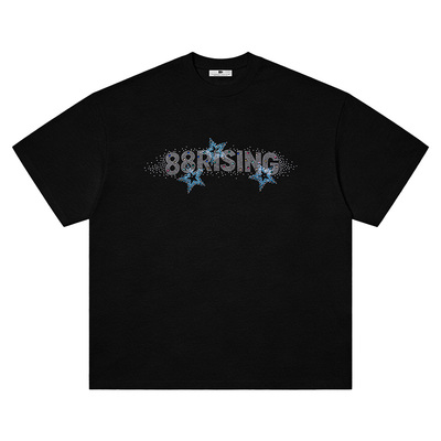 88rising星空烫钻美式短袖T恤