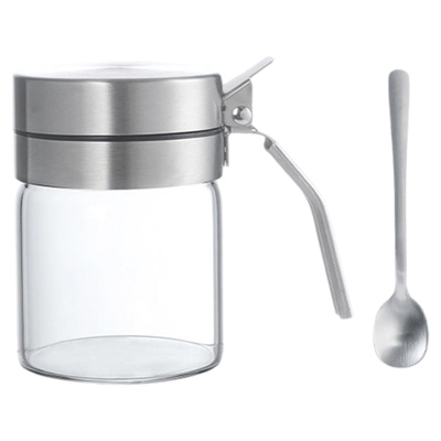 霜山调味罐高硼硅玻璃厨房家用