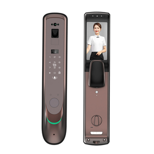 德国索克罗全自动指静脉识别智能密码锁家用防盗门可视猫眼指纹锁