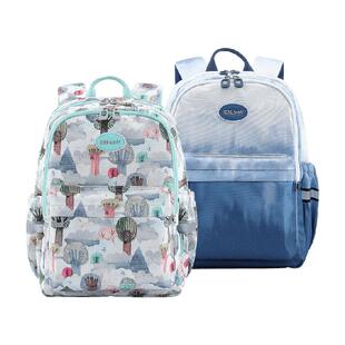 卡拉羊小学生书包轻便游学包双肩包出游包儿童男背包户外女新款