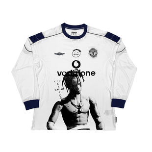 Travis Scott 短袖球衣 REMAKE 复古 VIBE blokecore 足球服 春夏