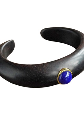 KHEMIAChevron弦影手镯黑檀木