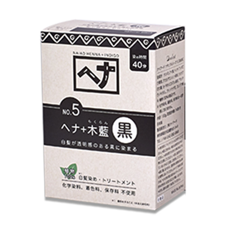 日本naiad海娜粉纯植物染盖%白发