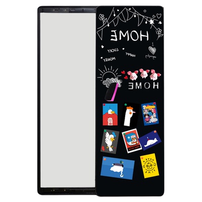 磁吸写字板照片墙穿衣镜