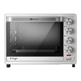 长帝CRTF32PD搪瓷烤箱家用小型烘焙多功能高配置电烤箱32升大容量