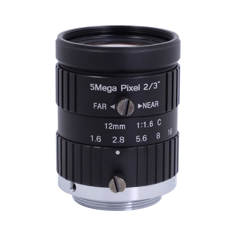 机器视觉工业相机镜头C口5mm 8 12 16 25 35 50 75mm工业检测镜头