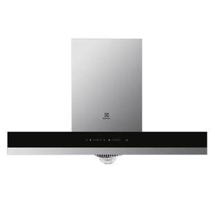 伊莱克斯 吸油烟机 欧式大吸力触控平板烟机 爆炒顺吸抽油烟机