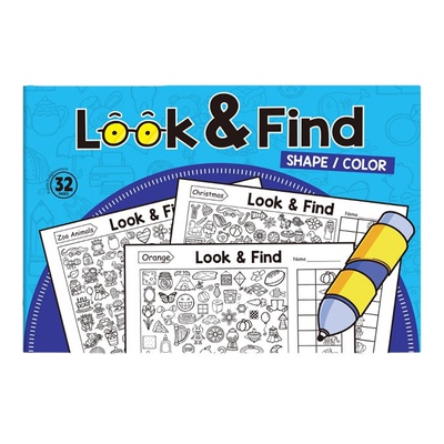 LookandFind幼儿涂色本CE+CPC