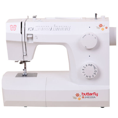 蝴蝶牌缝纫机家用电动多功能JH8230A\JH8330A/JH8530A带锁边吃厚