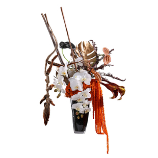 妖及 现代轻奢艺术花艺布置美学 酒店客厅家居样板间好物摆件