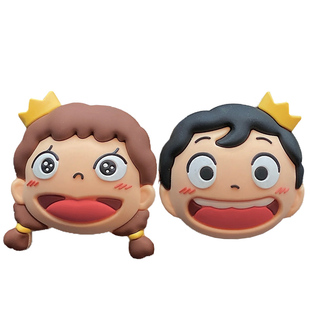 波吉王子车载香水香薰香氛车内出风口装饰可爱卡通扩香石汽车用品