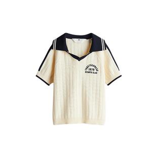 HM童装儿童男童POLO衫春季短袖针织柔软舒适翻领上衣1257642