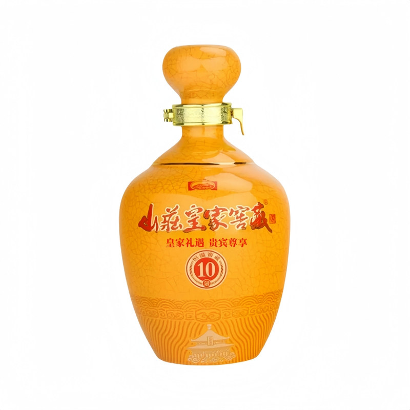 承德特产平泉山庄皇家窖藏10白酒 38度450ml纯粮浓香型白酒单瓶价