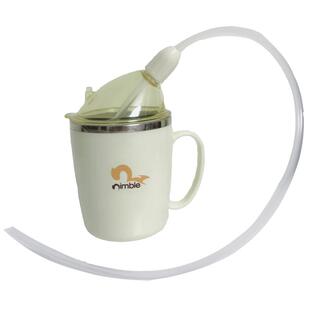 老年人卧床病人喝水杯躺着老人流食杯防呛防漏喂粥喂药喂水挤压