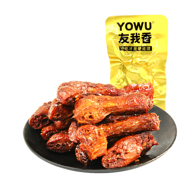 友我香手撕烤脖黑鸭味