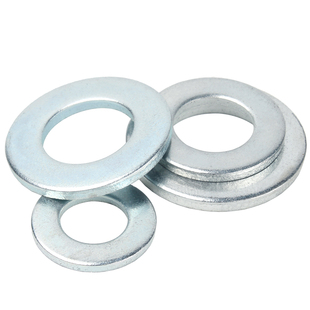 铁镀锌平垫片圆形金属加厚垫圈加大华司介子螺丝垫片M3M4M5M6M8