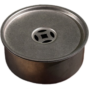 304不锈钢茶盘潮汕家用泡茶复古简约干湿茶台小型工夫茶具便携式