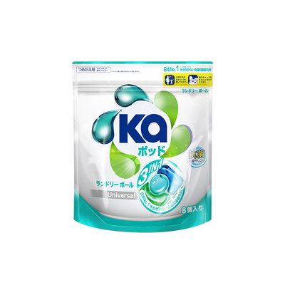 蓝Ka菁华三合一洗衣凝珠16g*8粒