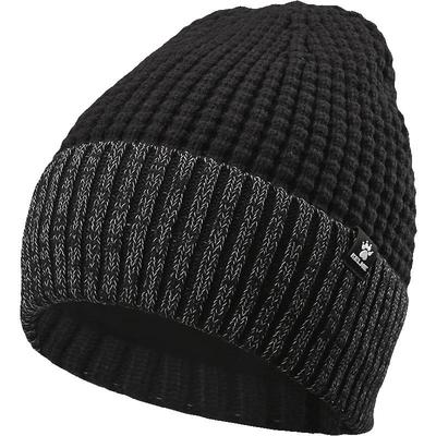 卡尔美双层面料内里加绒针织帽