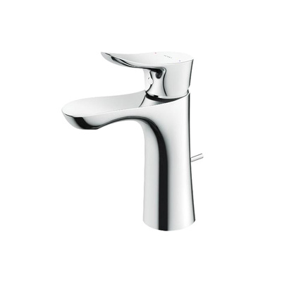 TOTO坐式冷热水洗脸盆单孔龙头