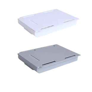 桌下抽屉式收纳盒隐形办公室宿舍好物桌底隐藏整理盒免打孔置物架