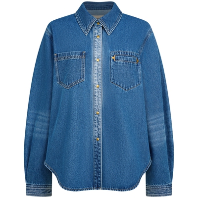 PORTSPURE复古丹宁衬衫外套