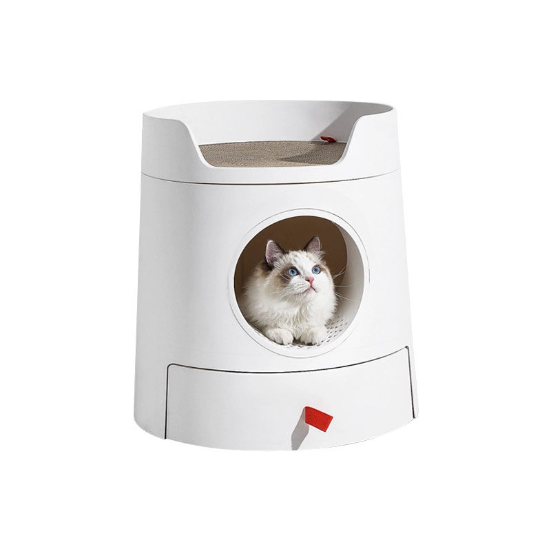 米尾猫砂盆全封闭超大号猫城堡