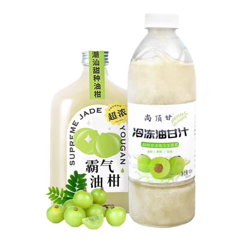 速冻油甘汁原汁果汁余甘子奶茶店